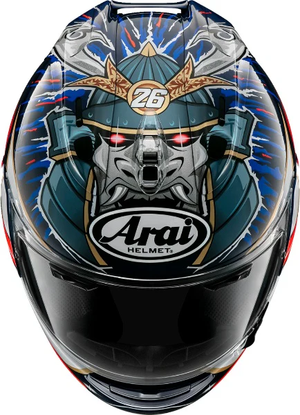 Arai Corsair-X Dani Samurai-3 Helmet - Image 2