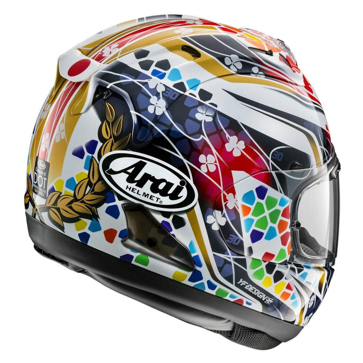 Arai Corsair-X Nakagami 3 Helmet - Image 2