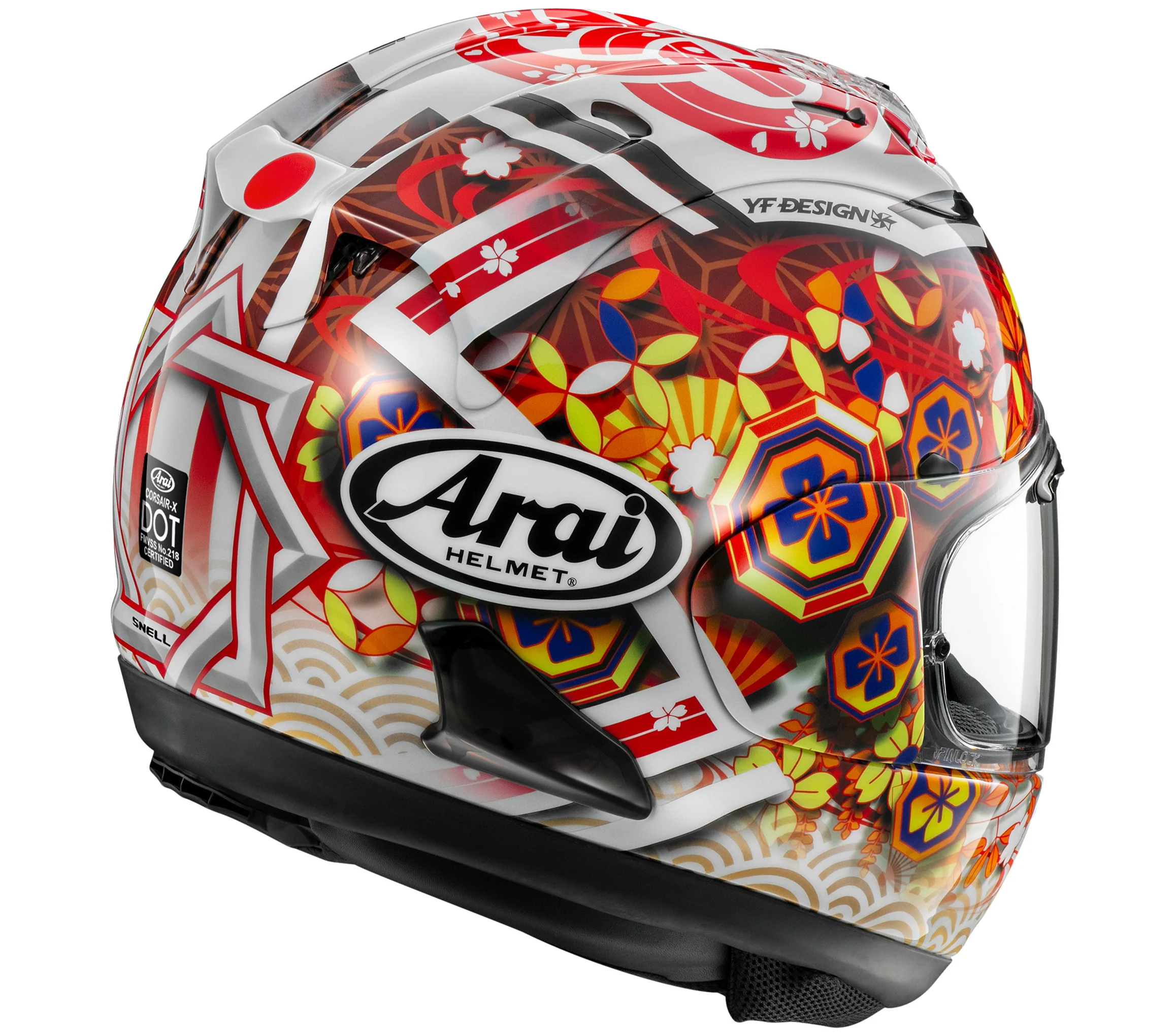 Arai Corsair-X Nakagami-4 Helmet - Image 2