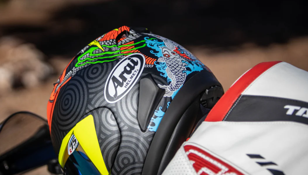 Arai Corsair-X Tatsuki Helmet - Image 4
