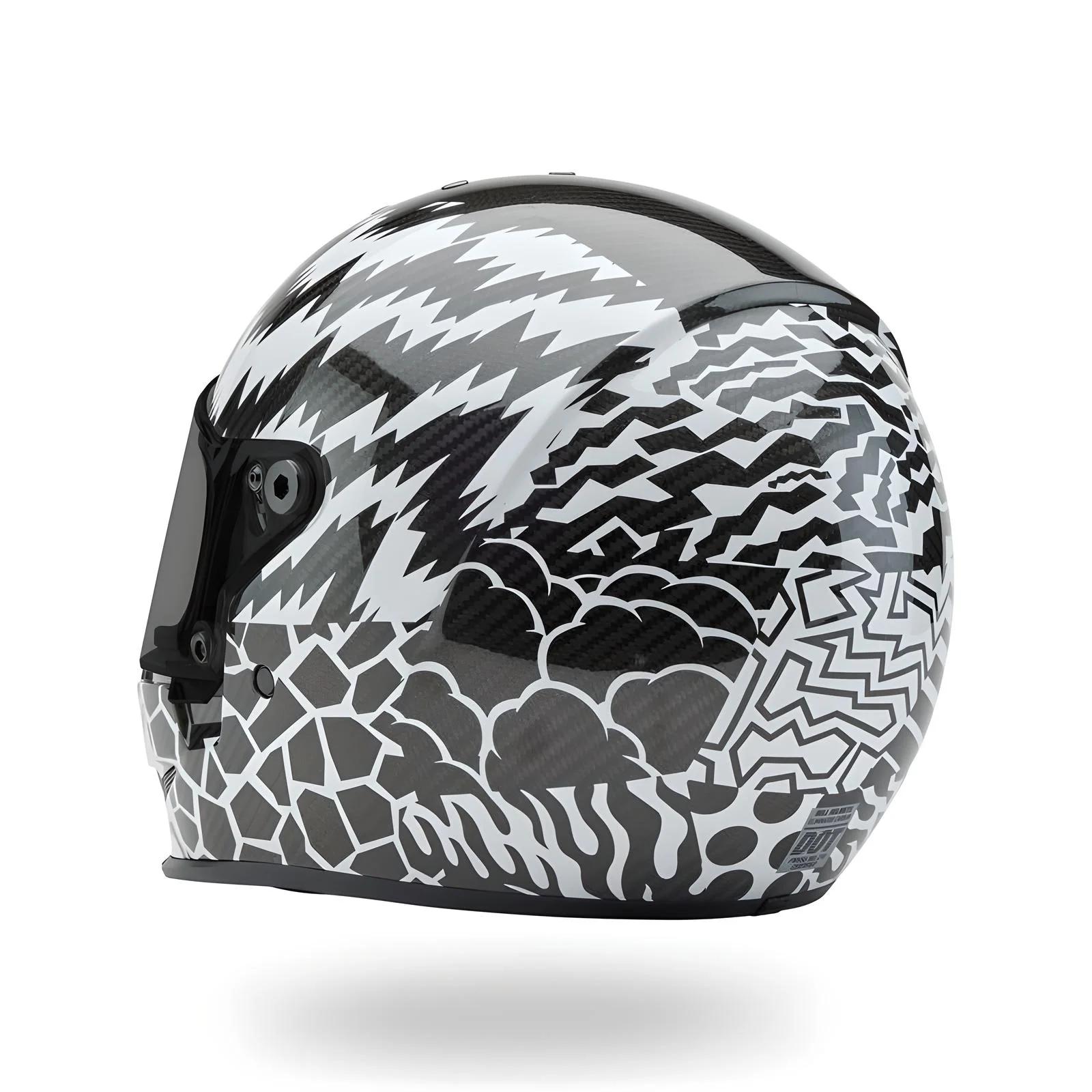 Bell Eliminator Carbon Deathspray Helmet - Image 6