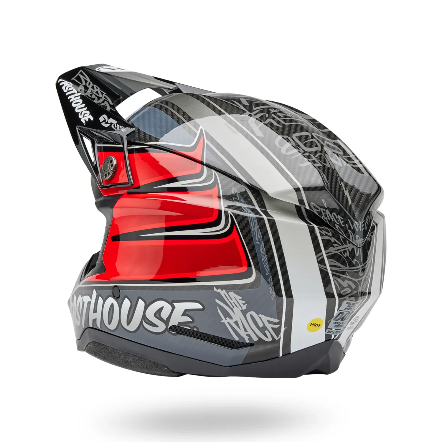 Bell Moto-10 Spherical Fasthouse Day In the Dirt 25 Helmet - Image 6