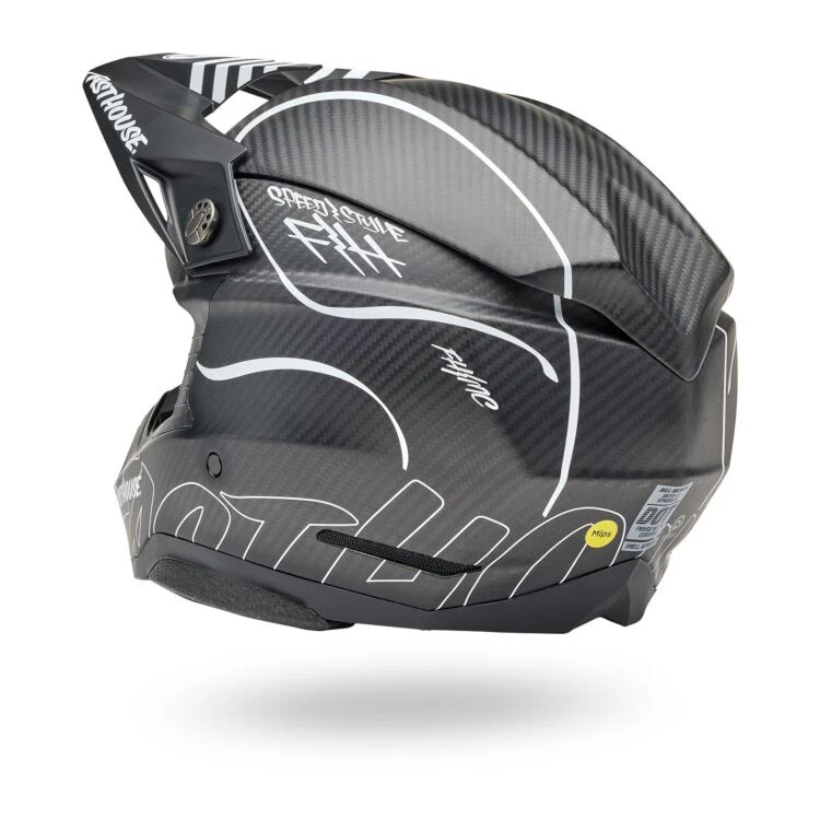 Bell Moto-10 Spherical Fasthouse Raven Helmet - Image 6