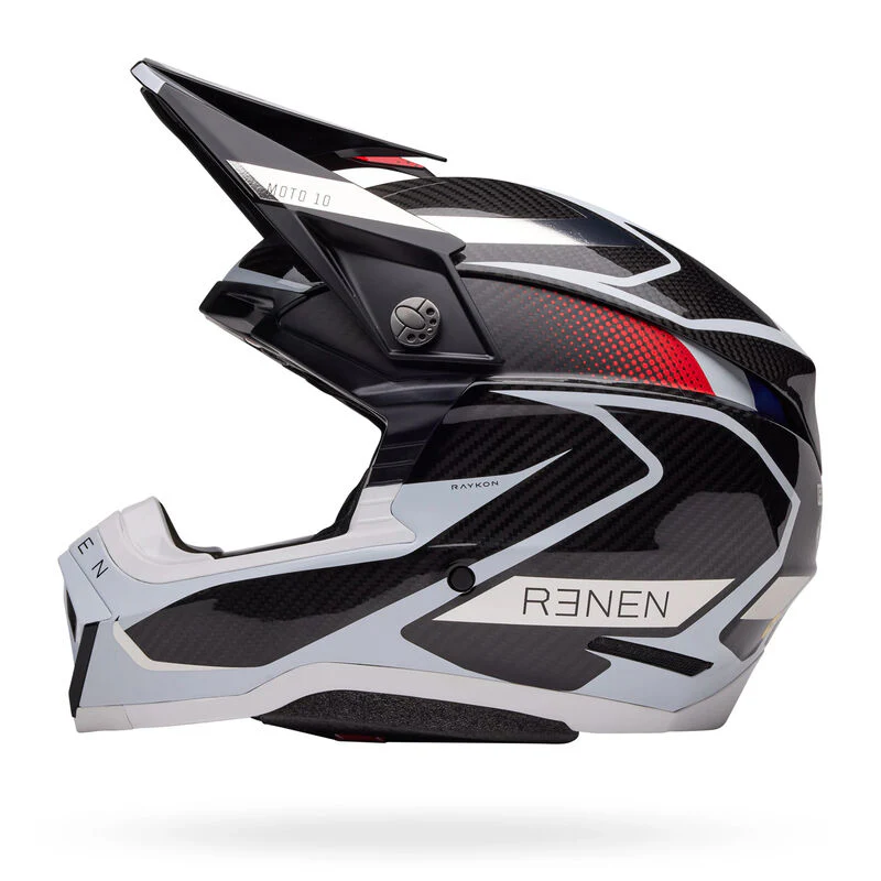 Bell Moto-10 Spherical Renen Raycon Helmet - Image 5