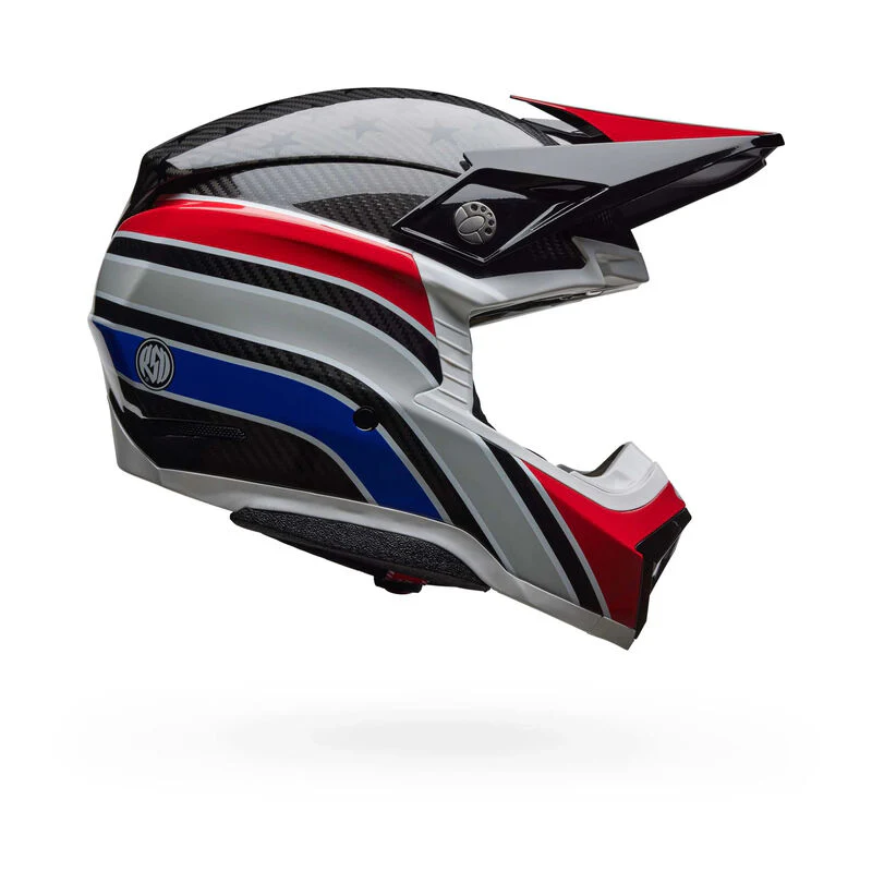 Bell Moto-10 Spherical RSD Old Glory Helmet - Image 2