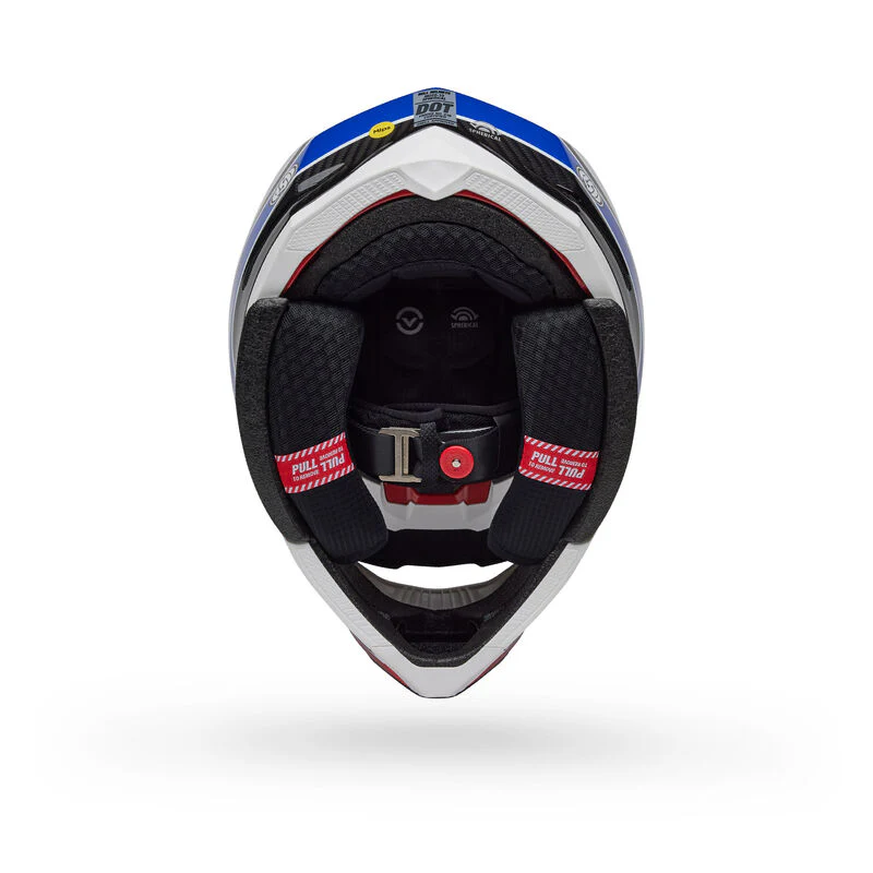 Bell Moto-10 Spherical RSD Old Glory Helmet - Image 7