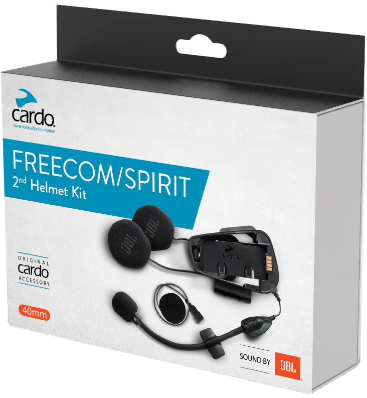 Cardo Freecom/Spirit HD 2nd Helmet JBL Kit