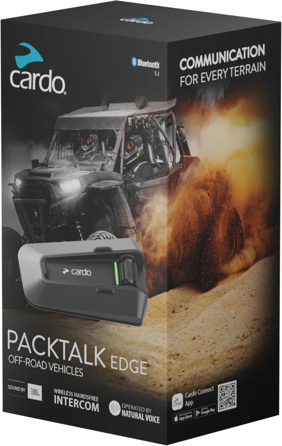 Cardo Packtalk Edge Single ORV Edition