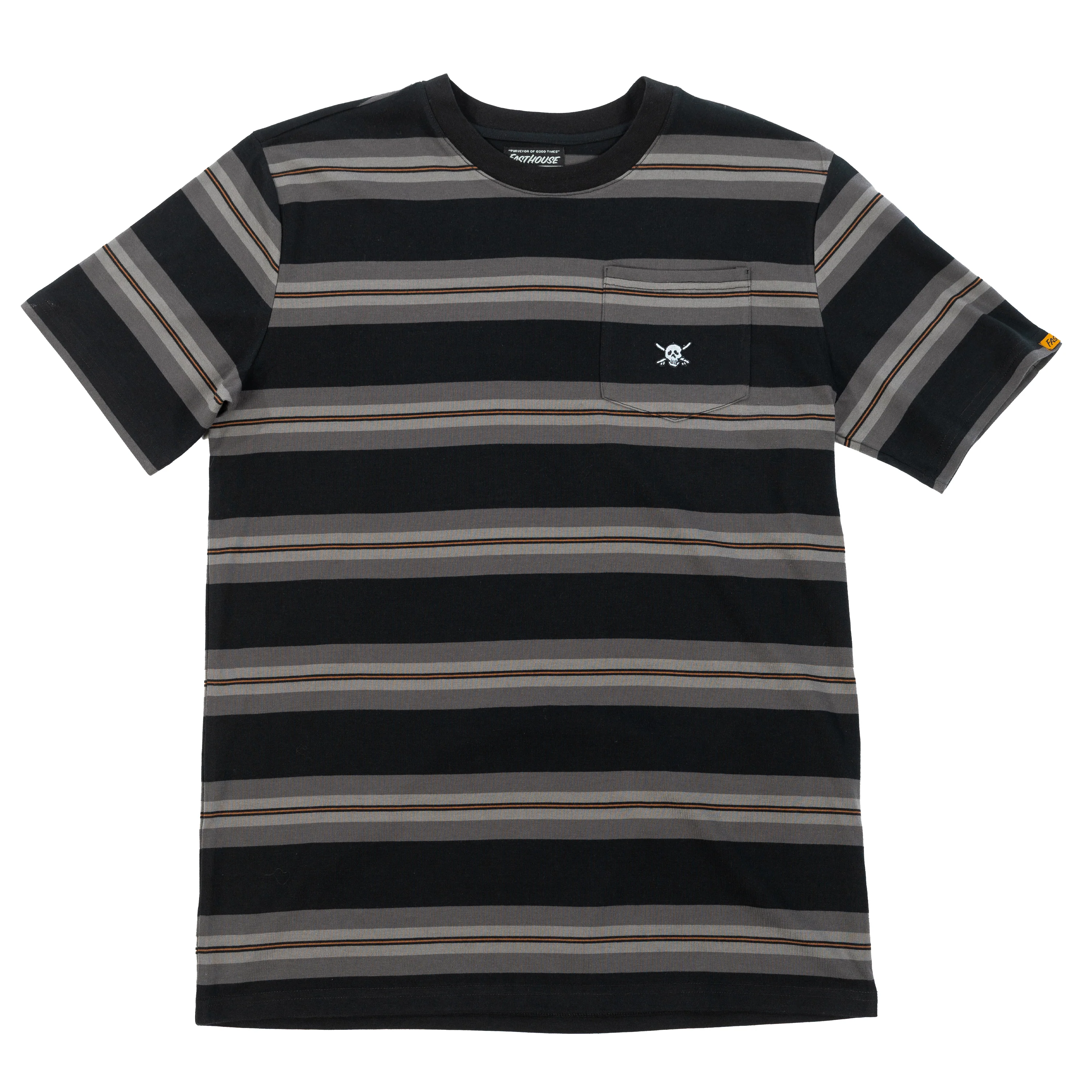 Fasthouse Rufus Stripe Yarn Dye Tee