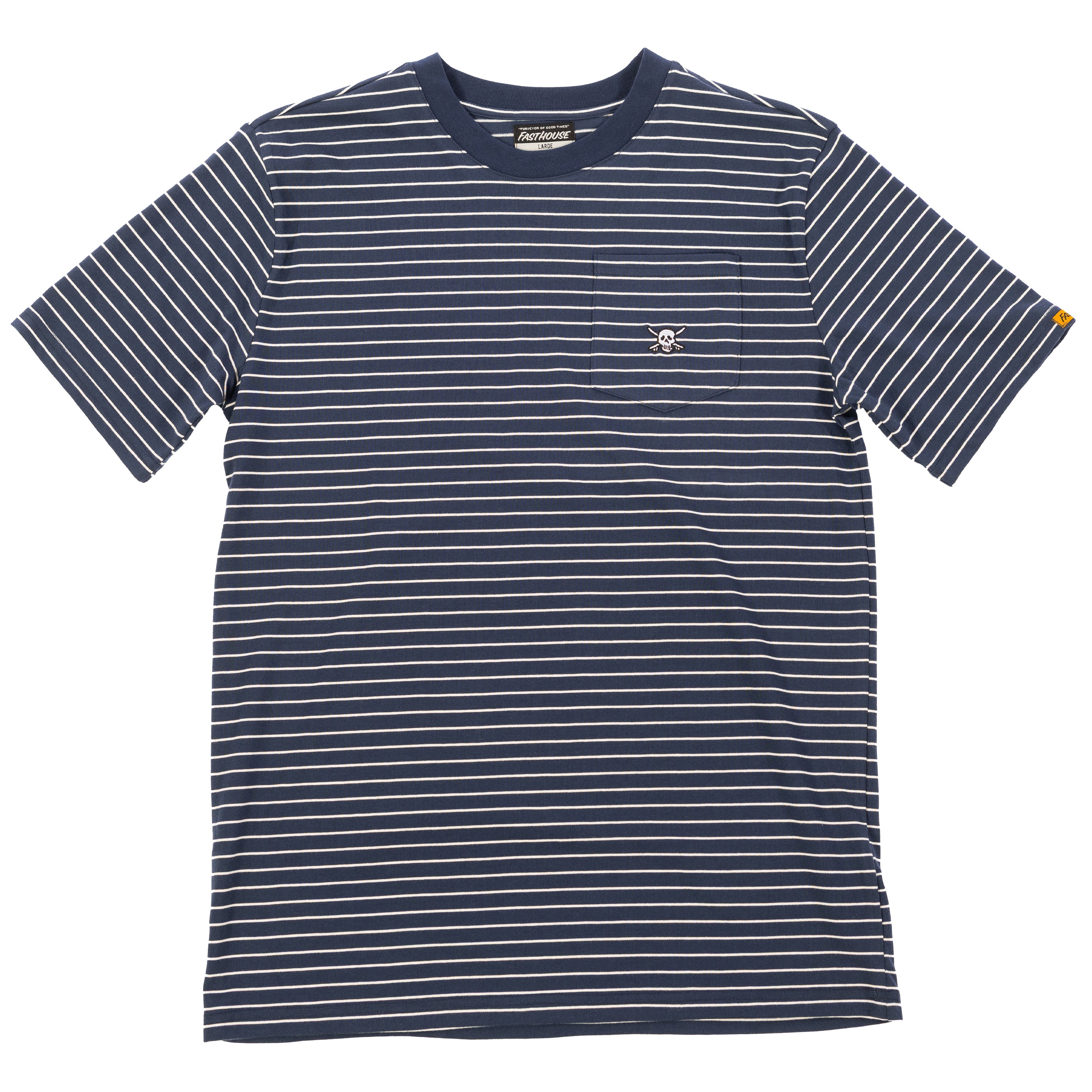 Fasthouse Rufus Stripe Yarn Dye Tee - Image 2