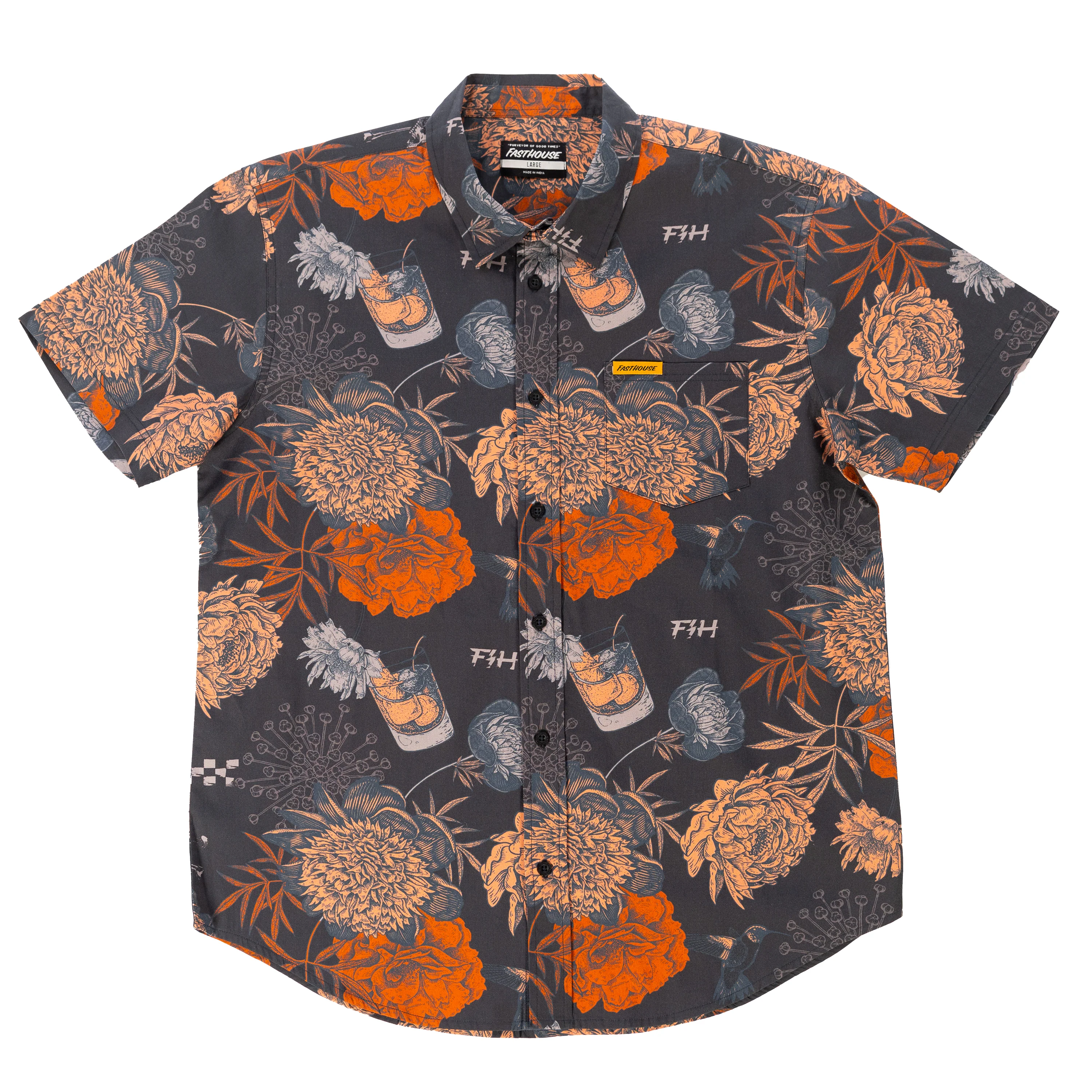 Fasthouse Scene SS Button Up Shirt