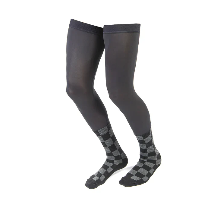 Fasthouse Youth Elrod Legacy Knee Brace Sock ~ 3924-0005-00; Black, Size One Size (BLKOS)
