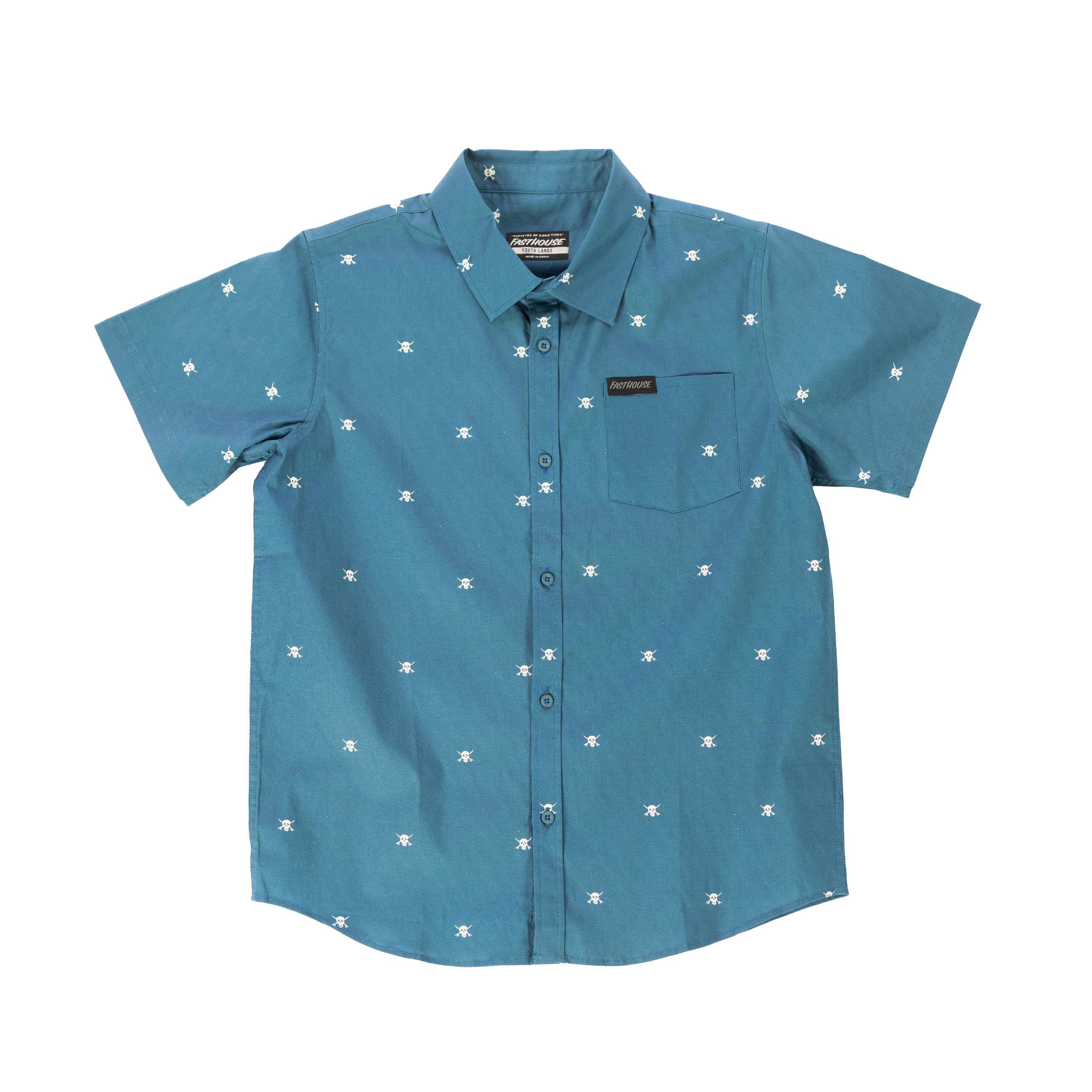 Fasthouse Youth Jasper SS Button Up Shirt