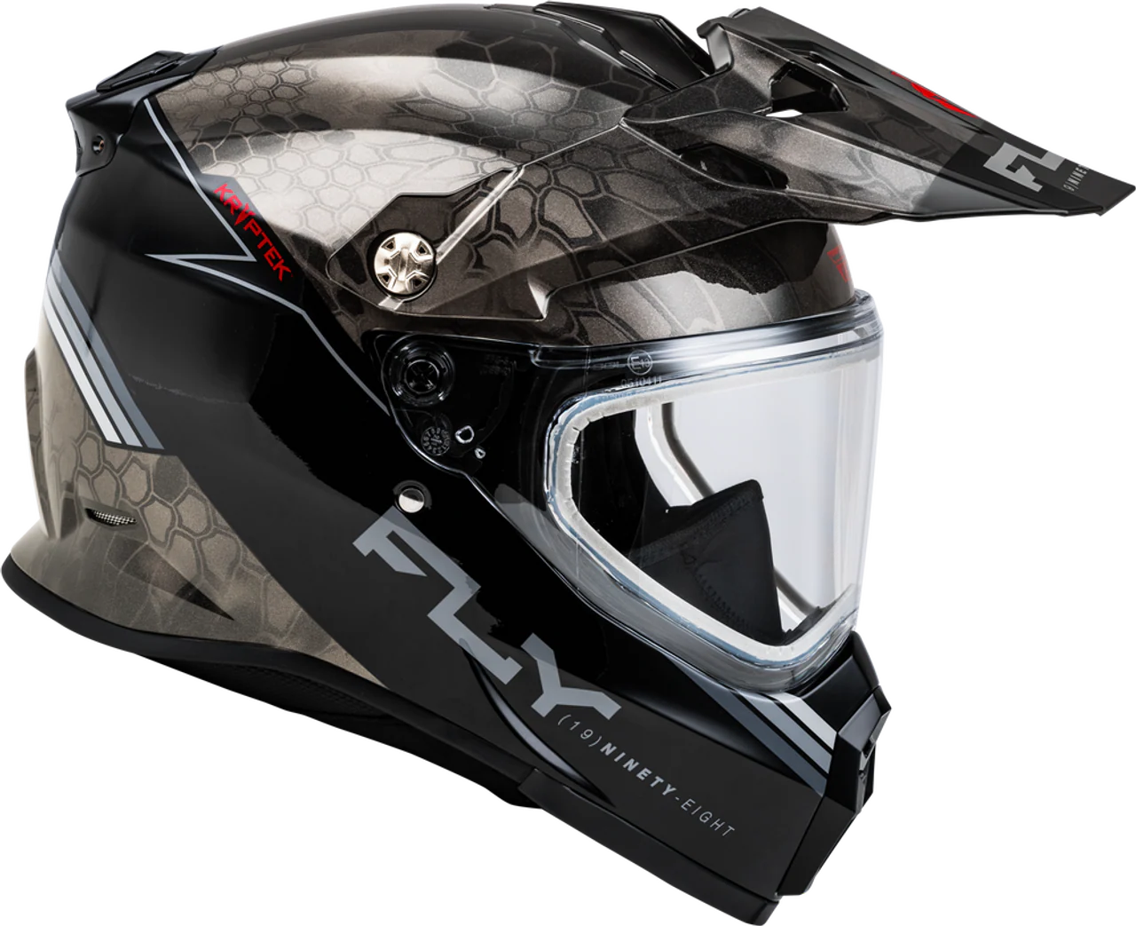 Fly Racing Trekker CW Conceal Dual Shield Helmet - Image 4