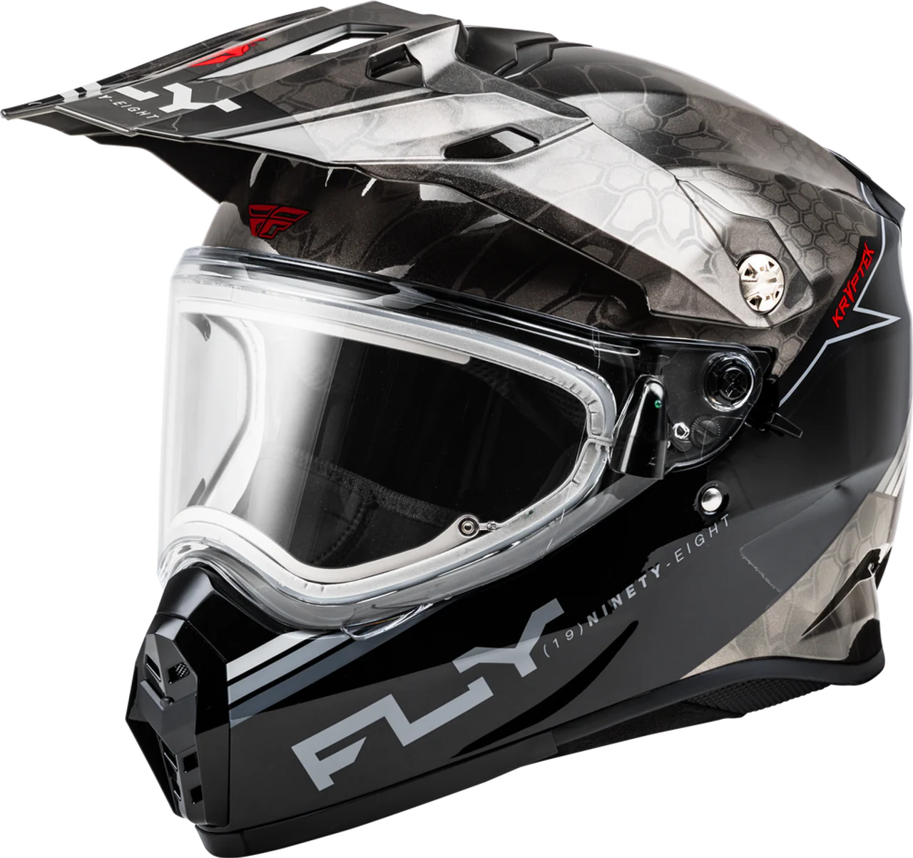 Fly Racing Trekker CW Conceal Electric Shield Helmet