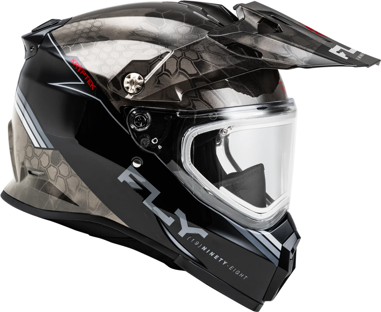 Fly Racing Trekker CW Conceal Electric Shield Helmet - Image 4