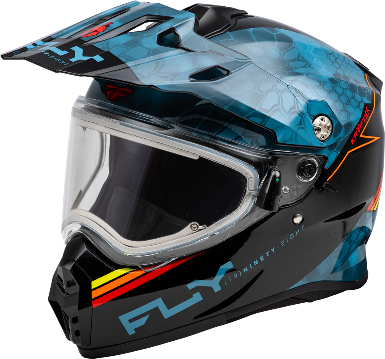 Fly Racing Trekker CW Conceal Electric Shield Helmet - Image 9