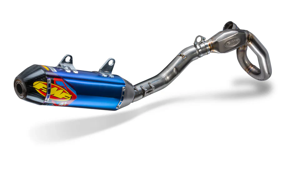 FMF Factory 4.1 RCT Exhaust System - Anodized - Carbon End Cap - Megabomb - Honda CRF250R/RX