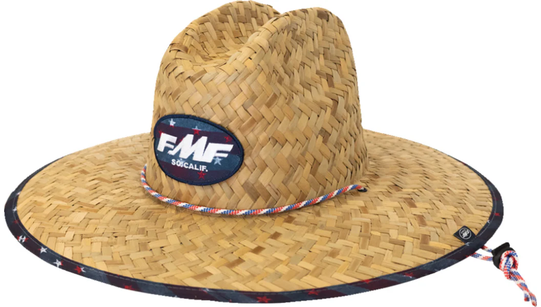 FMF Old Glory Straw Hat