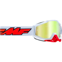 FMF PowerBomb Goggles with Mirrored Lens