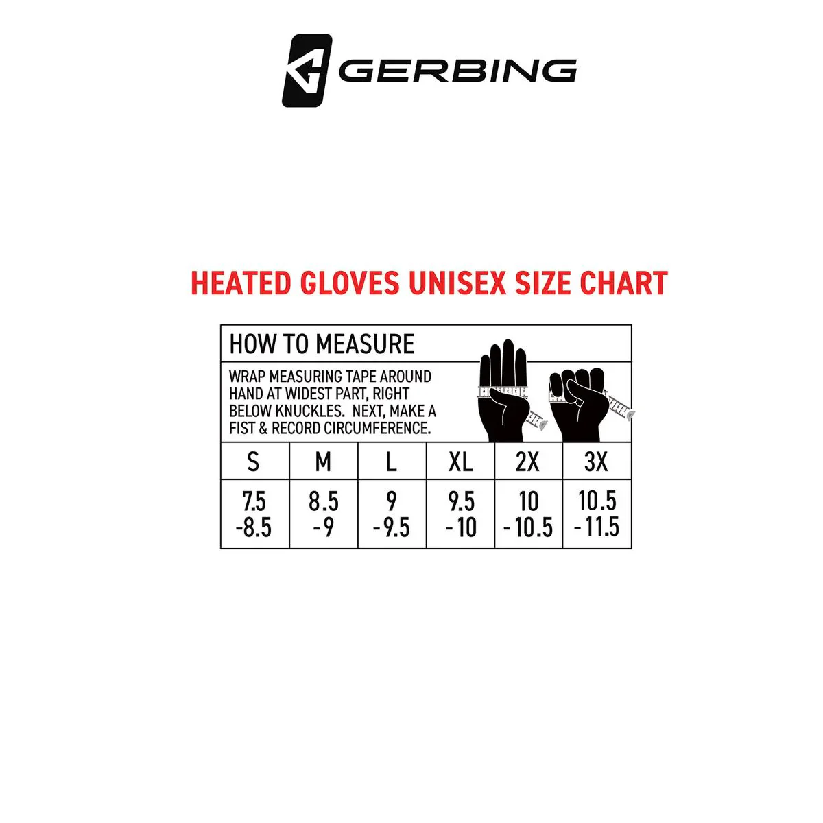 Gerbing 12V Extreme Hard Knuckle Heated Gloves - Image 5