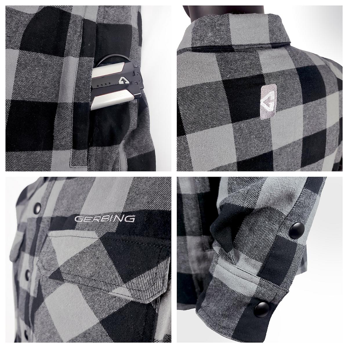 Gerbing 7 V Battery Heated Flannel Shirt - Image 5