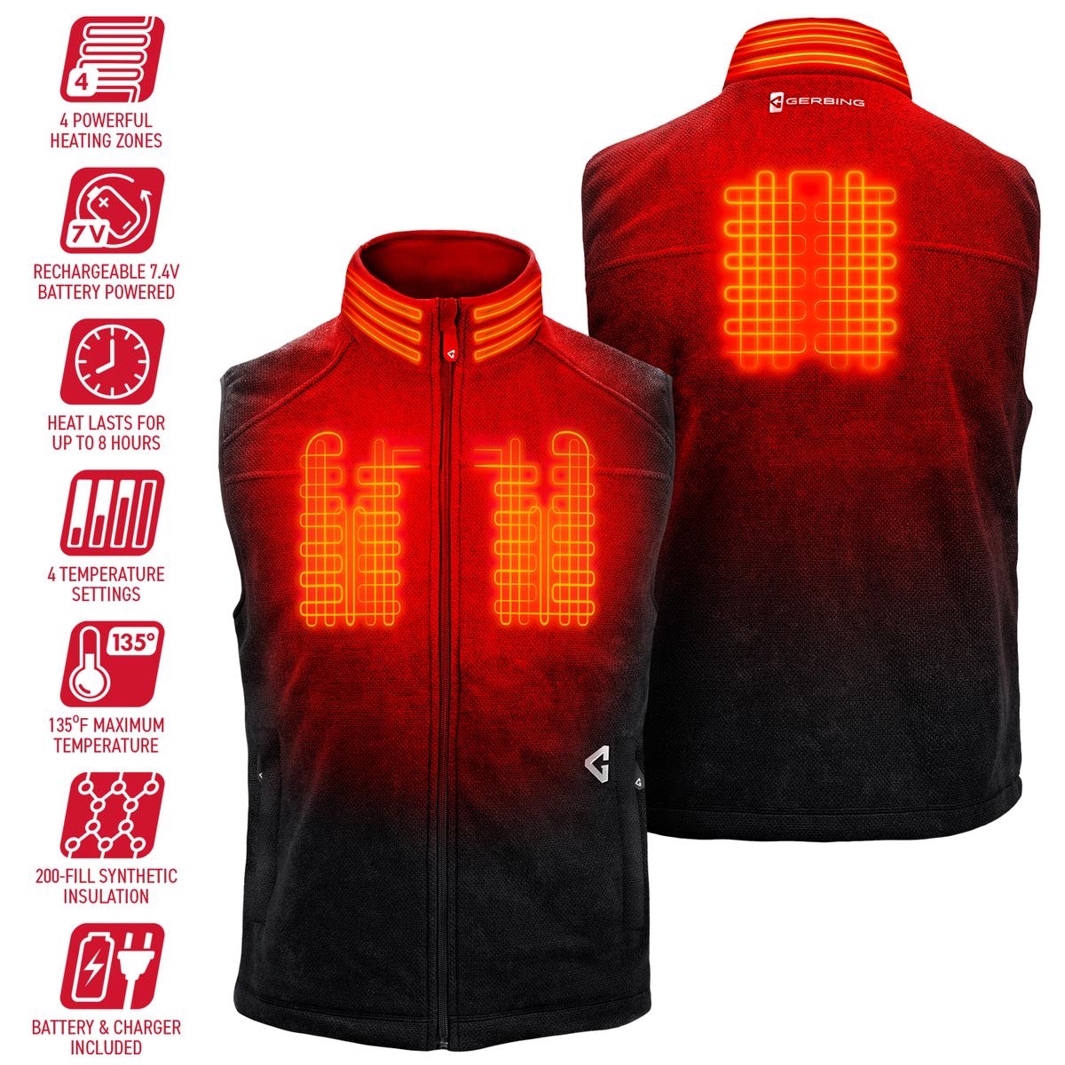 Gerbing 7V Thermite Fleece Heated Vest 2.0 - Image 7