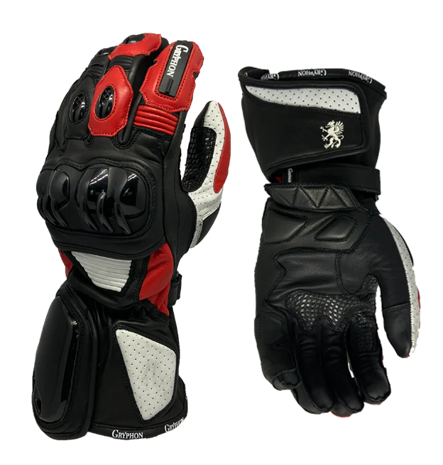 Gryphon Mosport 2 Leather Race Gloves - Image 2