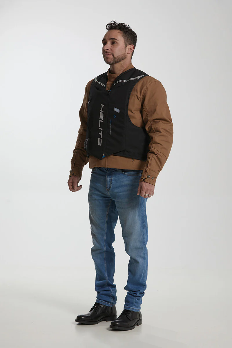 Helite E-Double Turtle Airbag Vest (Electronic Trigger) - Image 5