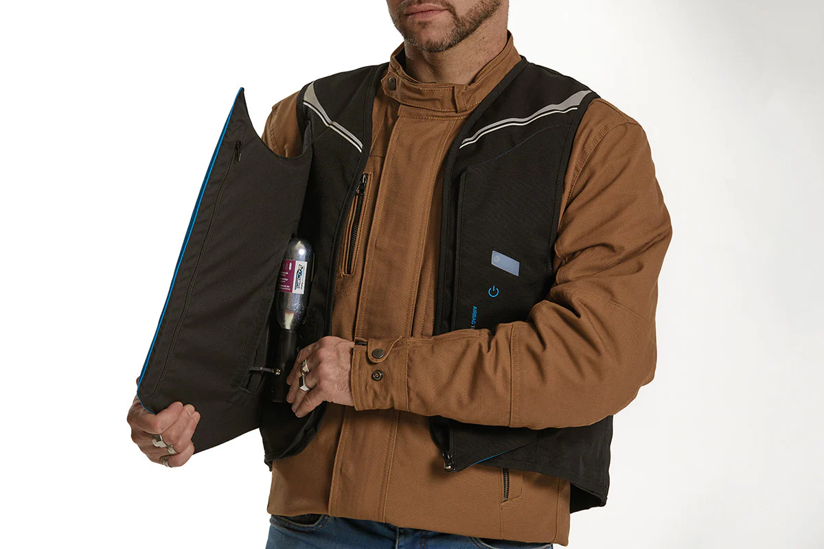 Helite E-Double Turtle Airbag Vest (Electronic Trigger) - Image 7