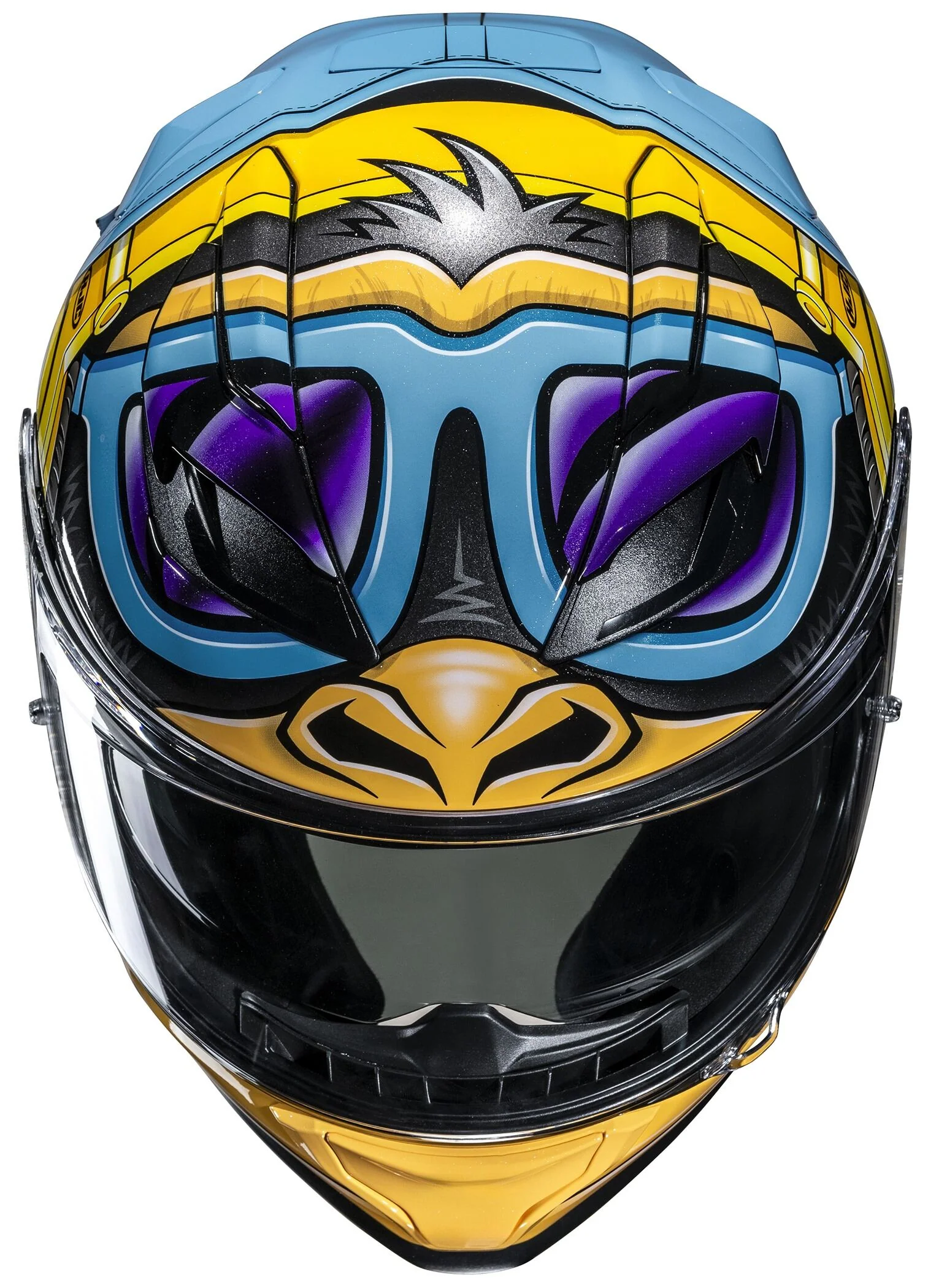 HJC F 71 Monkey DJ Helmet - Image 3