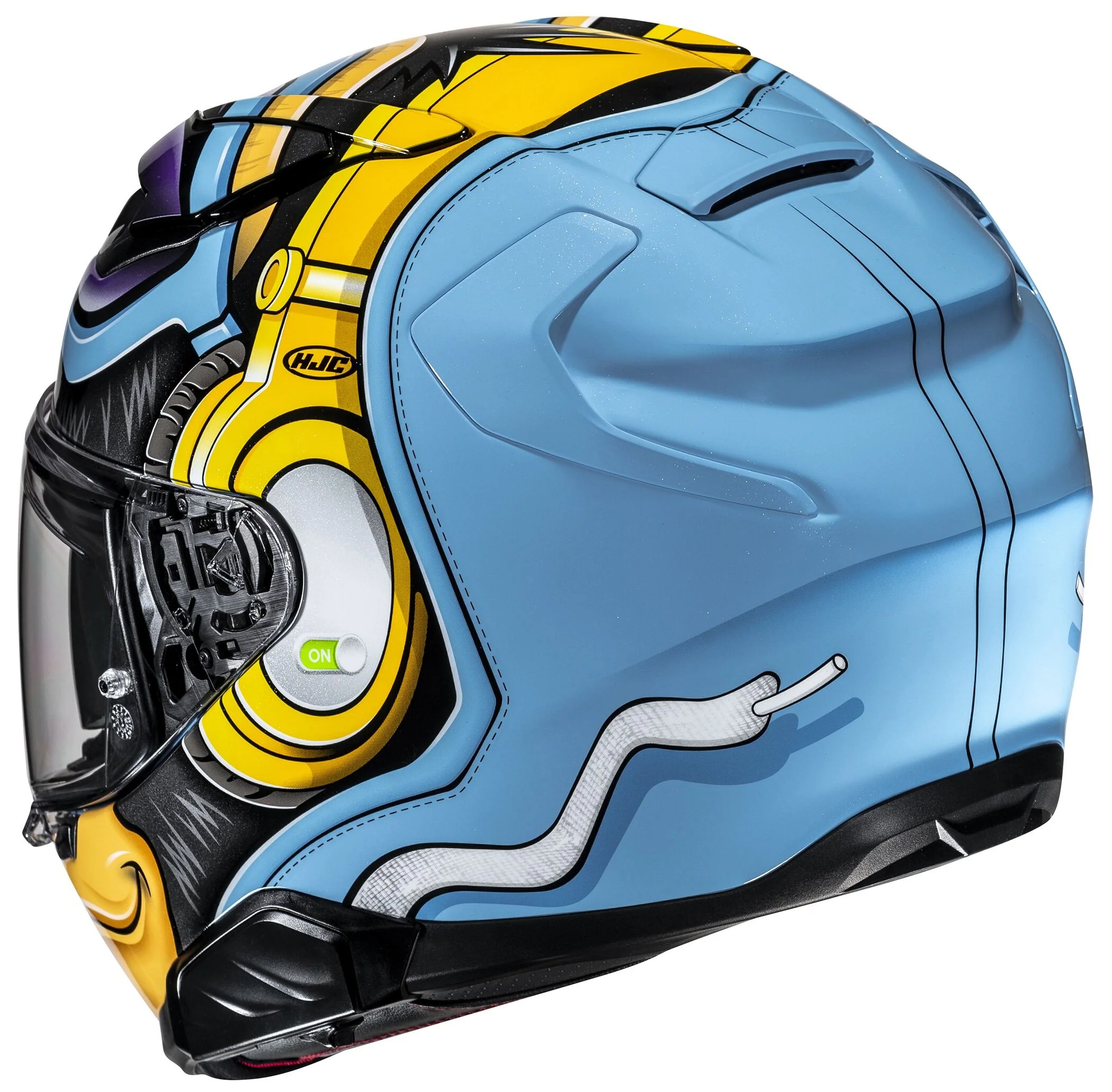 HJC F 71 Monkey DJ Helmet - Image 4