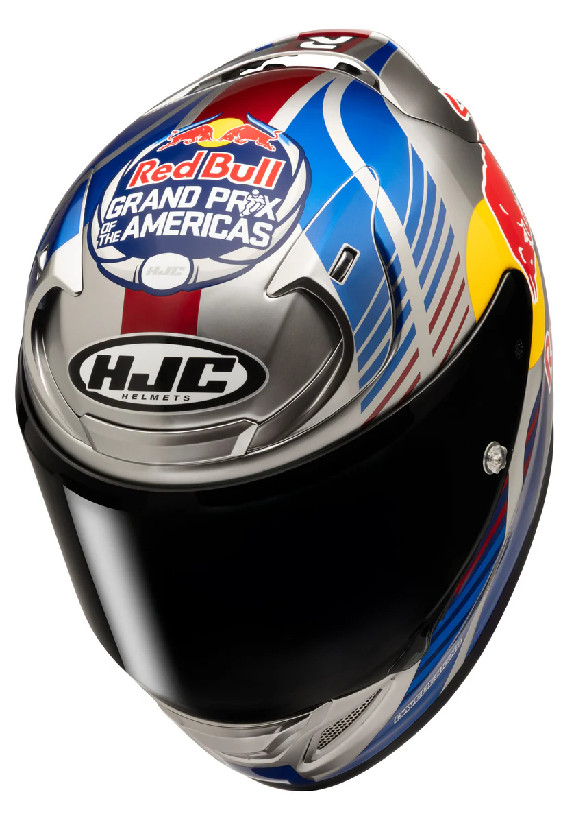 HJC RPHA 12N Red Bull Austin GP 2 Helmet - Image 4
