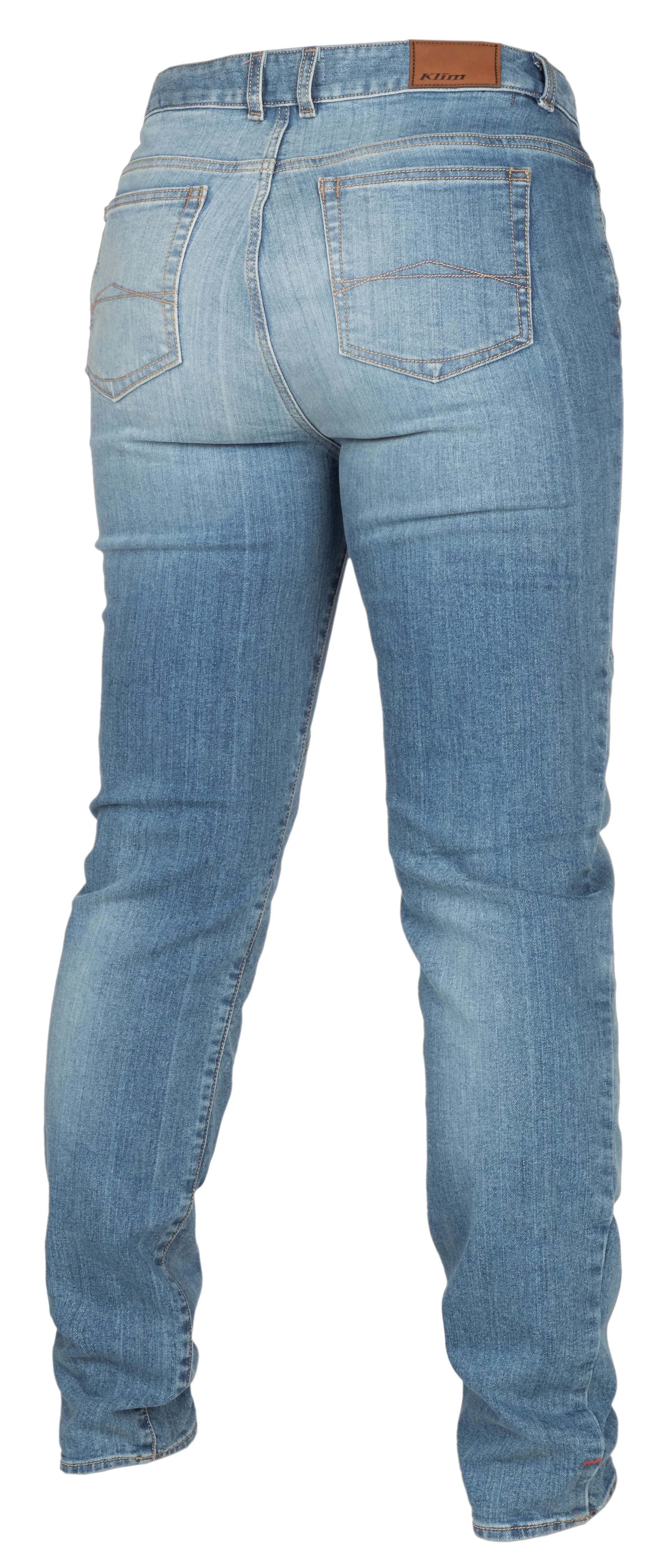 Klim Betty Tapered Stretch Denim Jeans for Women - Image 2