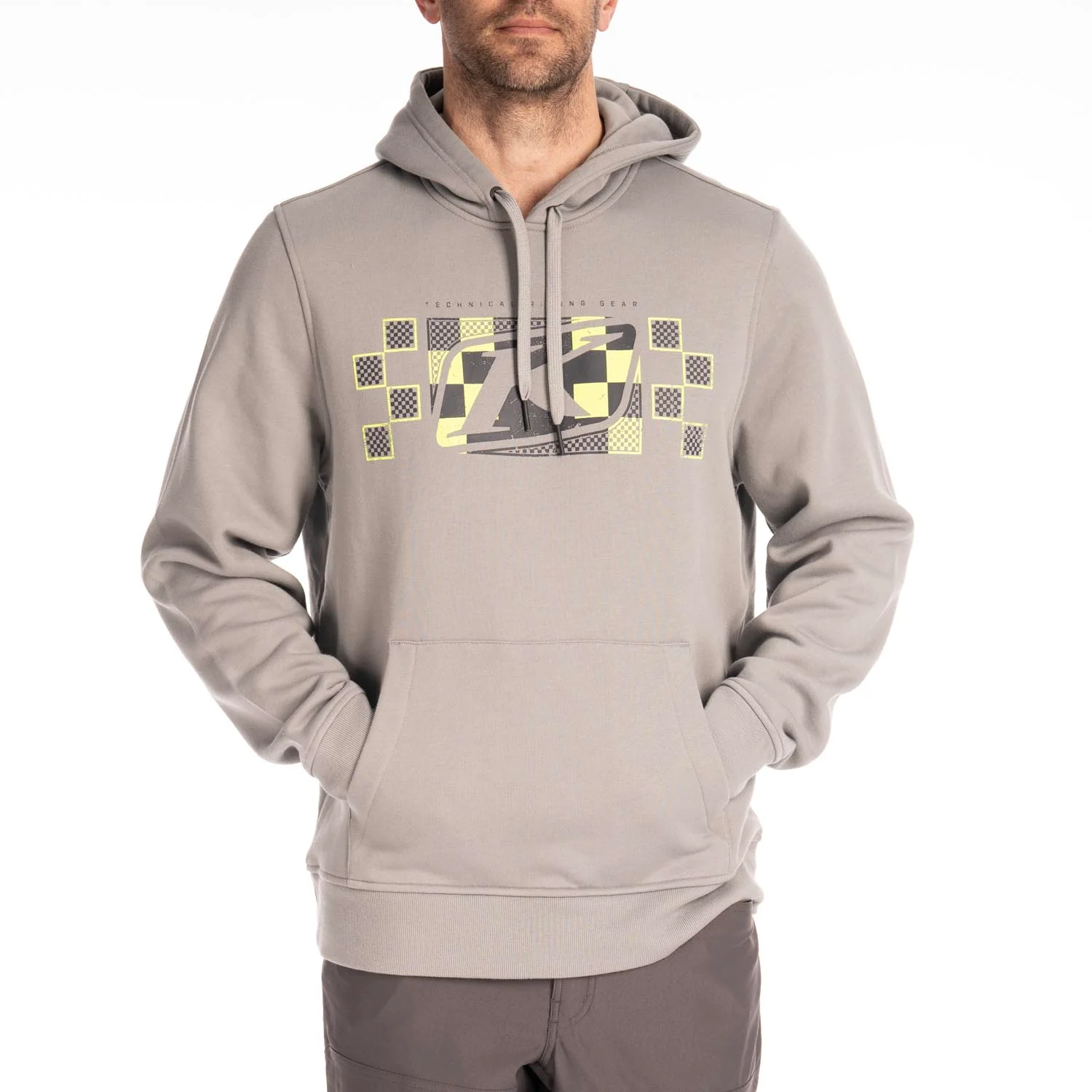 Klim Checkered Banner Pullover Hoodie - Image 3