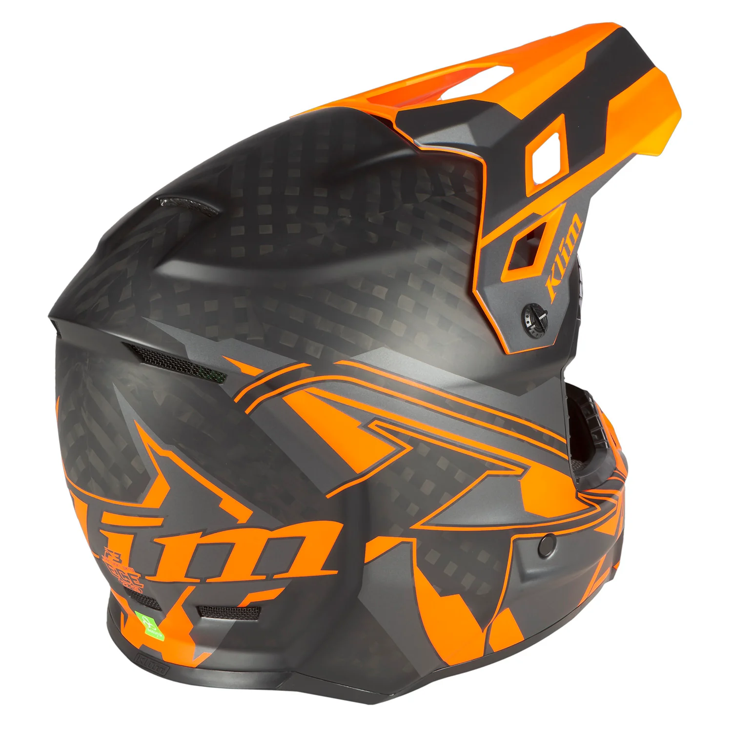 Klim F3 Carbon Pro ECE Ascent Helmet - Image 3
