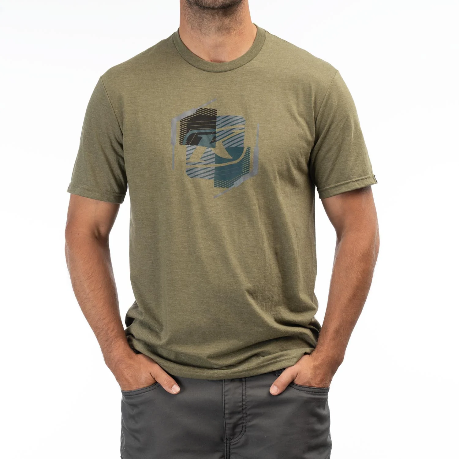 Klim K Shield Crest Tri-Blend Tee - Image 2