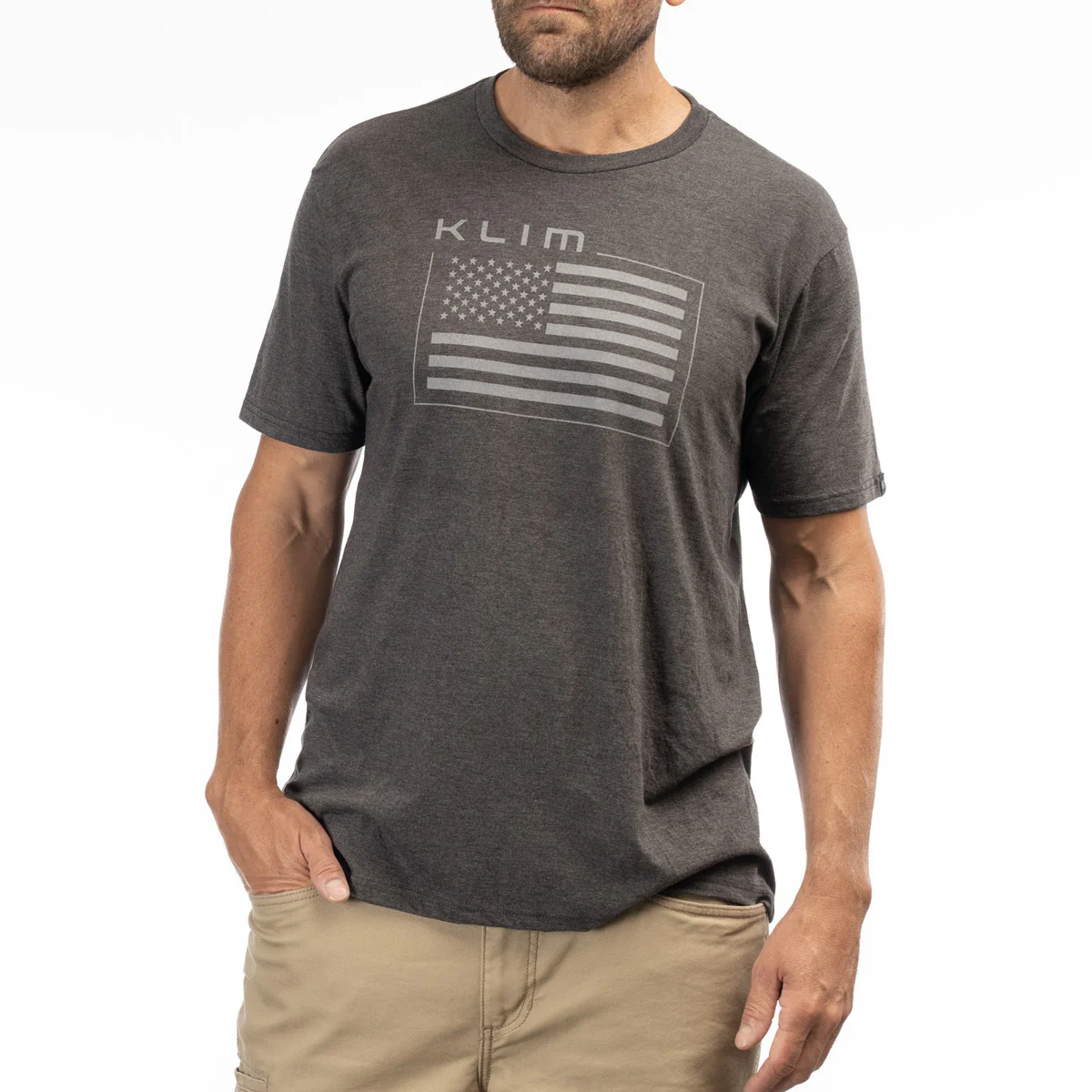 Klim Patriot Klim Flag Tri-Blend Tee - Image 3