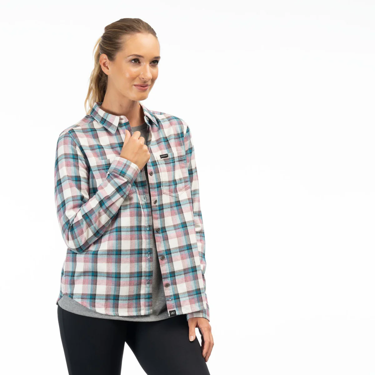 Klim Sunlight Trail Midweight Flannel Shirt - Image 2