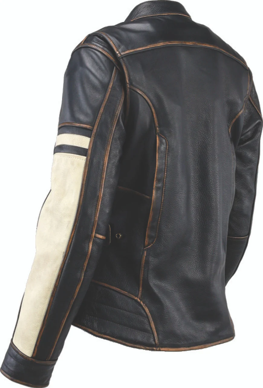 Kuryakyn Leather By River Road Dame Vintage Leather Jacket for Women - Image 3