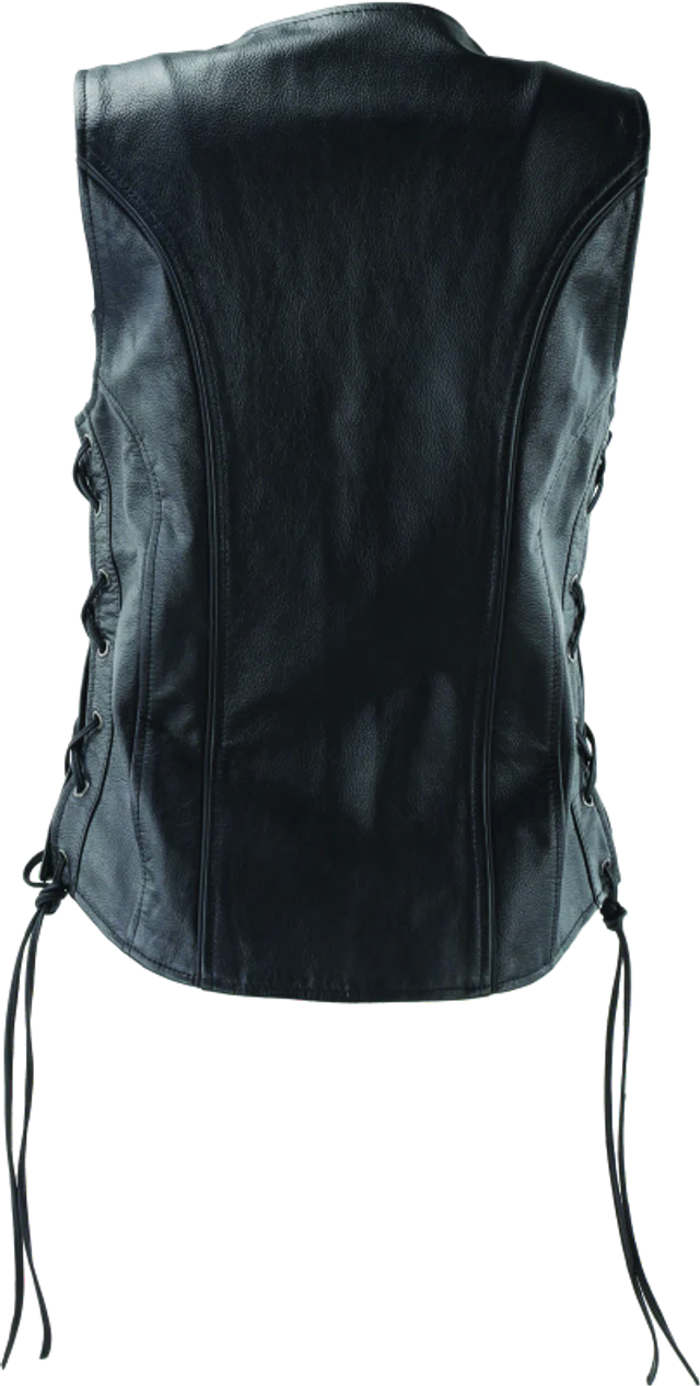 Kuryakyn Leather By River Road Sapphire Leather Vest for Women - Image 2