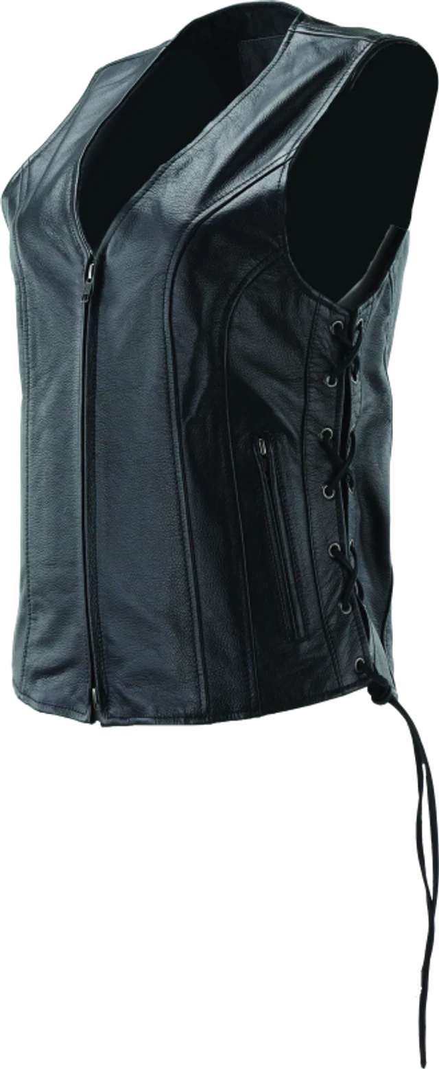 Kuryakyn Leather By River Road Sapphire Leather Vest for Women - Image 3