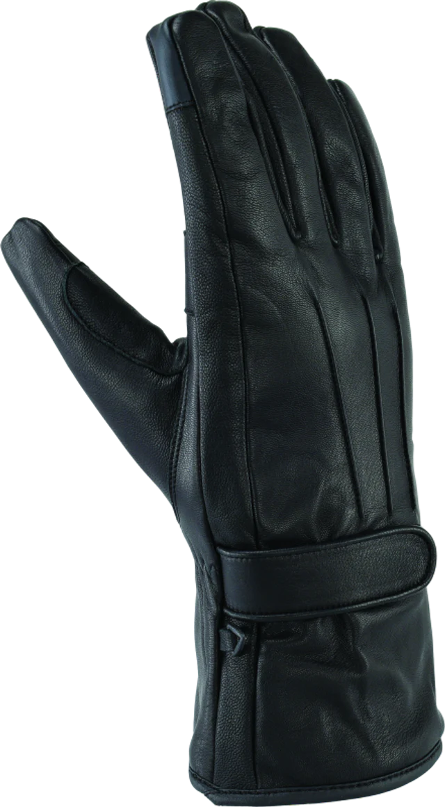 Kuryakyn Leather By River Road Taos Cold Weather Gloves Black for Women - Image 2