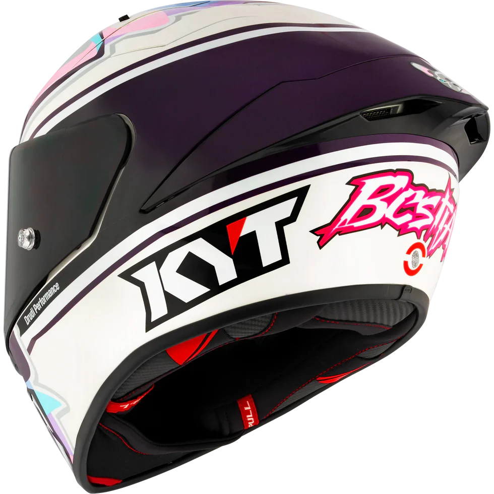 KYT KX-1 Race GP Replica Bastianini 2024 Helmet - Image 5