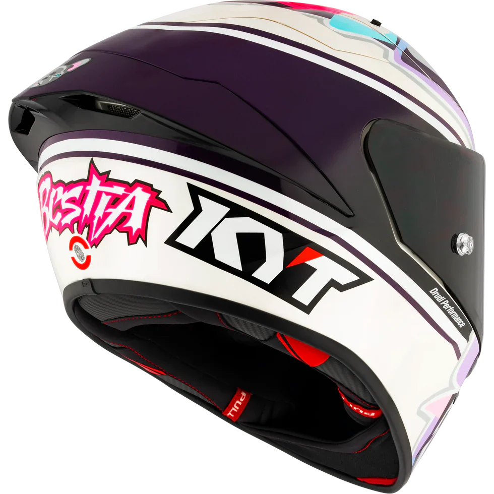KYT KX-1 Race GP Replica Bastianini 2024 Helmet - Image 6