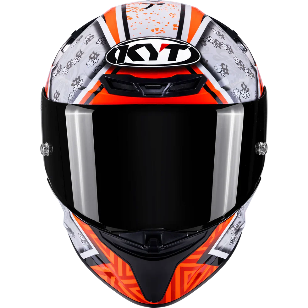 KYT TT Revo Gino Rea Replica Helmet - Image 3