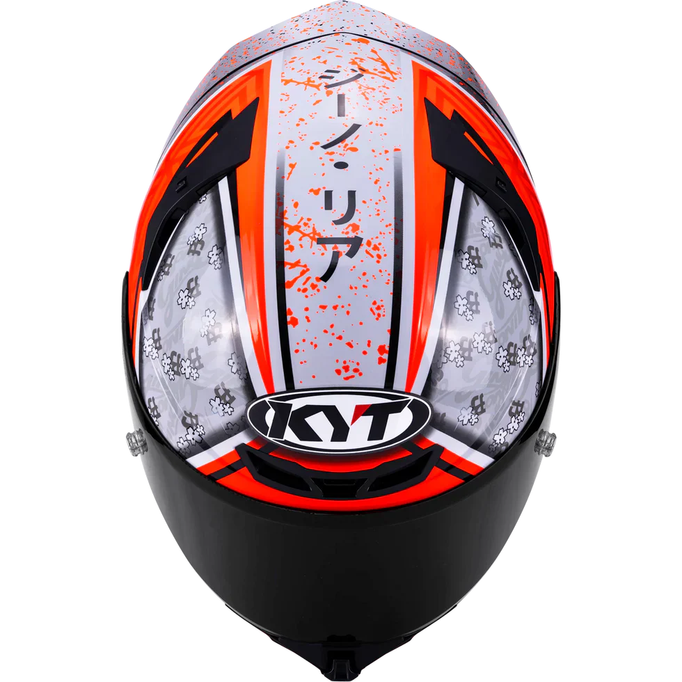 KYT TT Revo Gino Rea Replica Helmet - Image 6