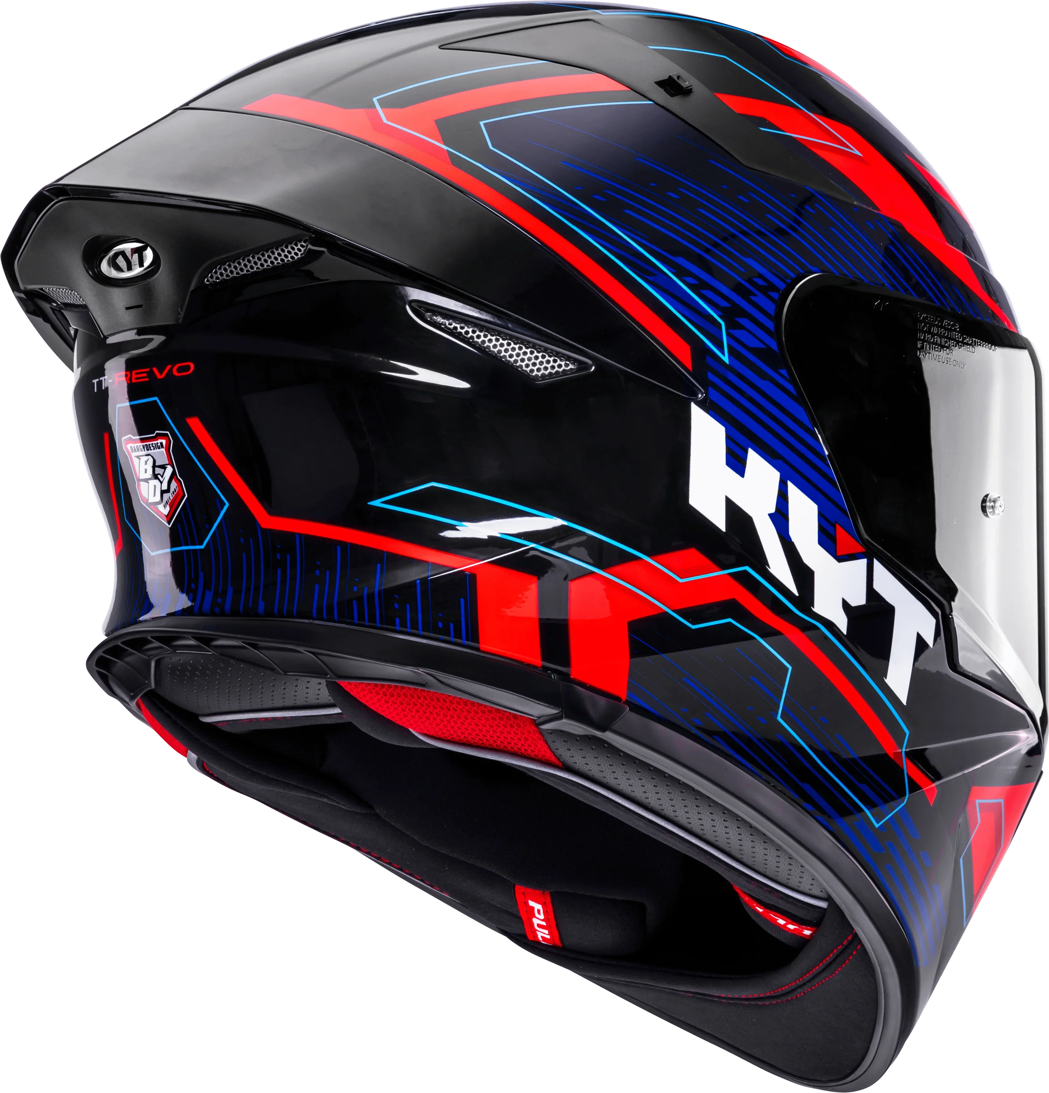 KYT TT Revo Speeding Helmet - Image 6