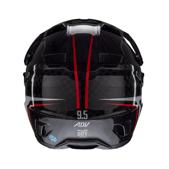 Leatt ADV 9.5 Helmet Kit Carbon with 4.5 IRIZ Goggle - Image 7