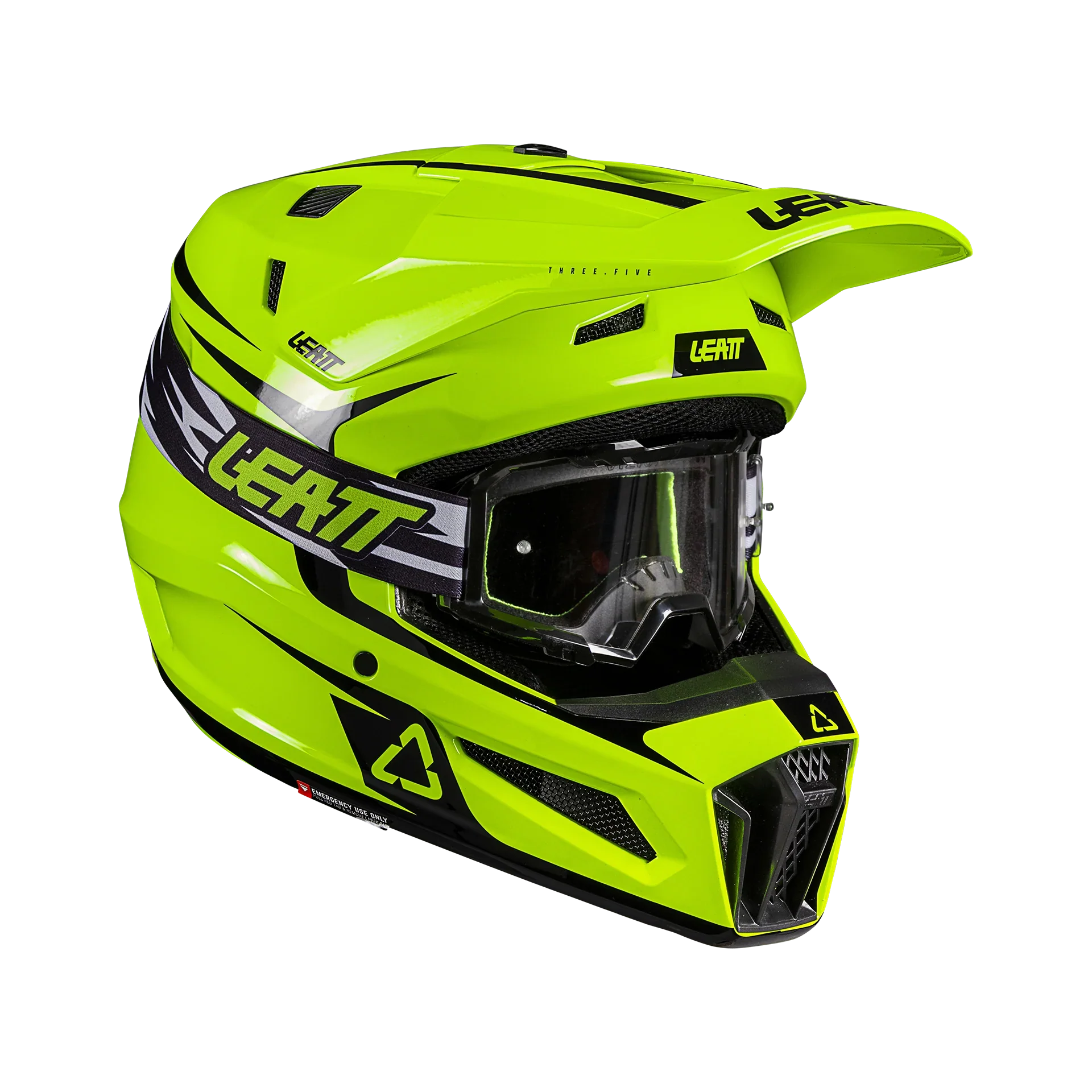 Leatt Moto 3.5 Helmet with 2.5s Goggle - Junior - Image 17